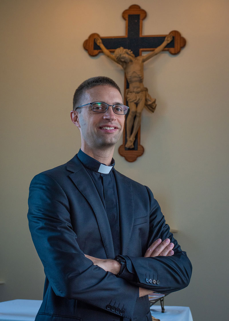 Father Randall Meissen, university chaplain,- Saint Leo University
